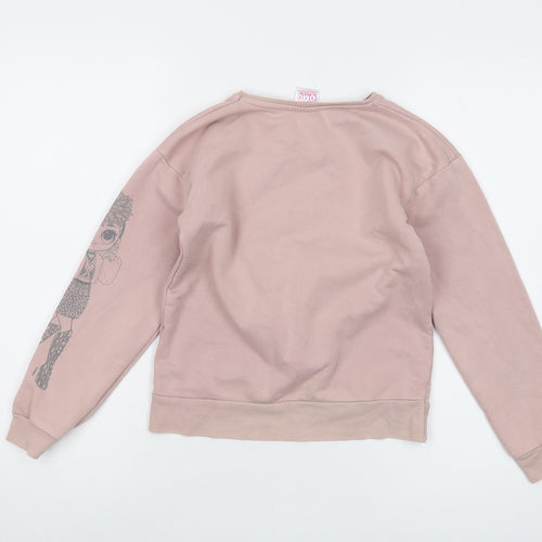 George Girls Pink LOL Surprise Crew Neck Sweatshirt 9-10 Years