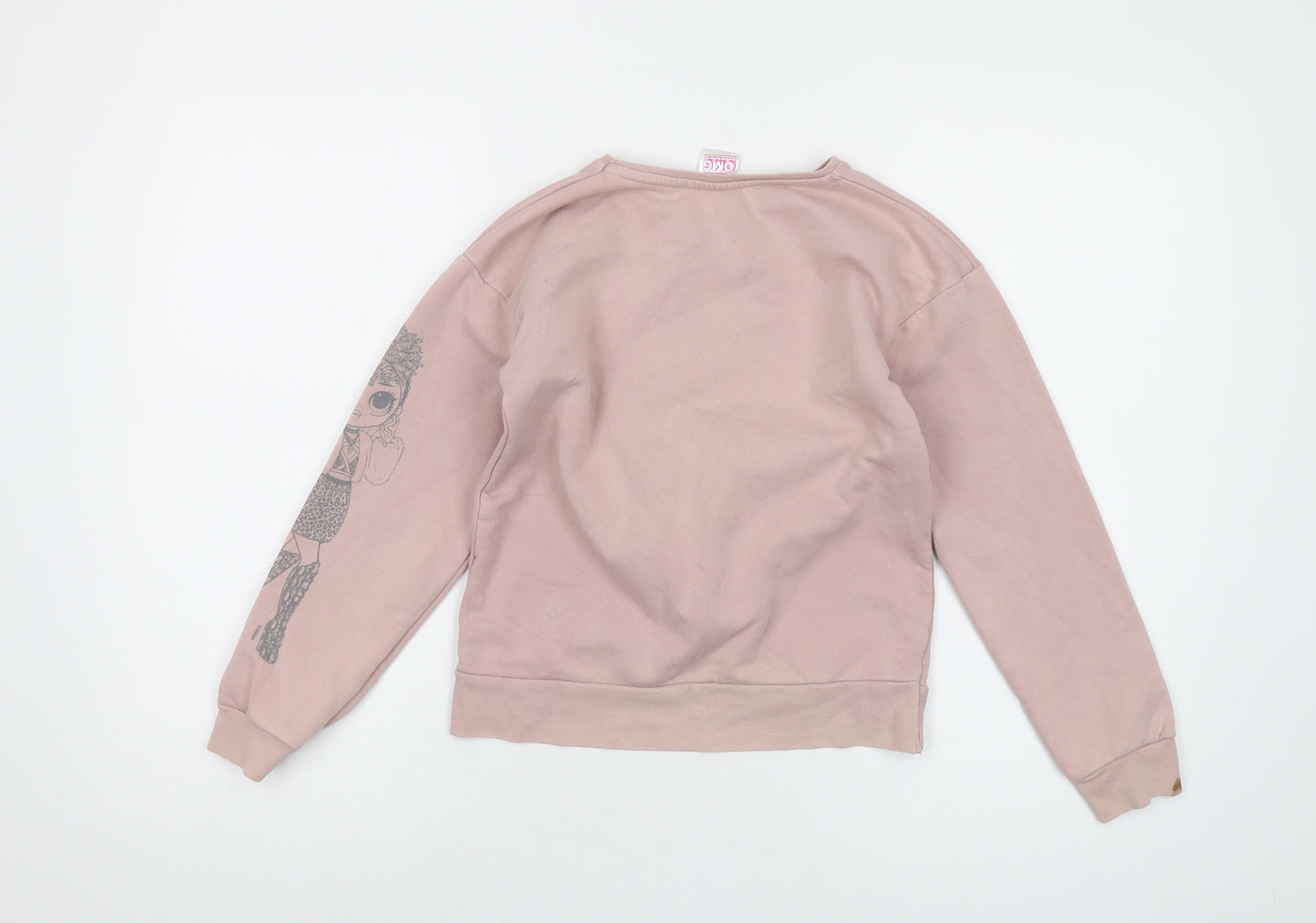 George Girls Pink LOL Surprise Crew Neck Sweatshirt 9-10 Years