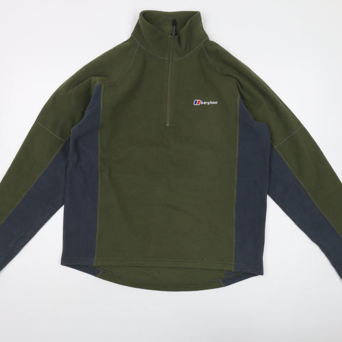 Berghaus Men's Green Pullover Fleece Sweatshirt M