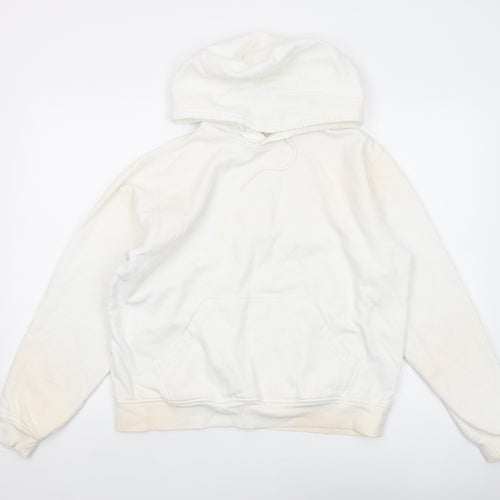 Fila Women's White XL Pullover Hoodie with Pockets