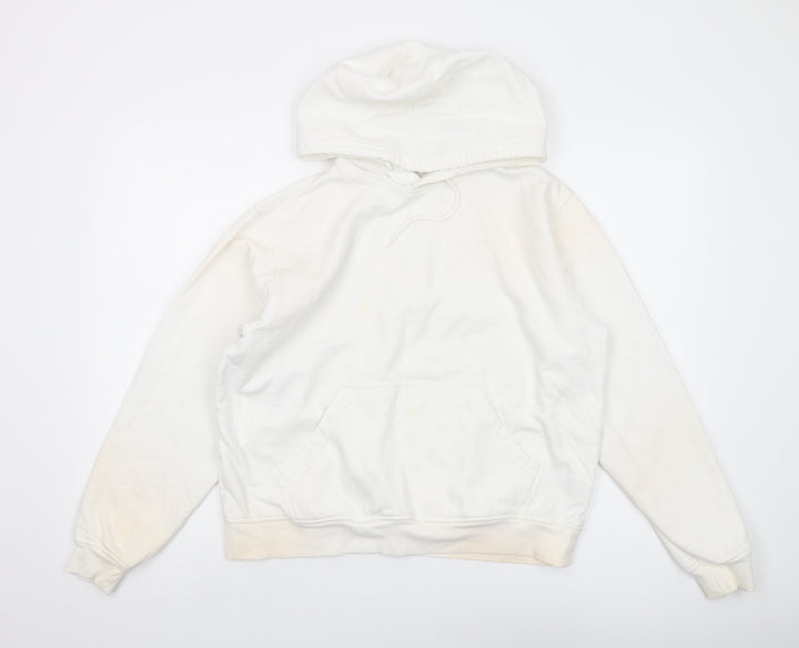 Fila Women's White XL Pullover Hoodie with Pockets