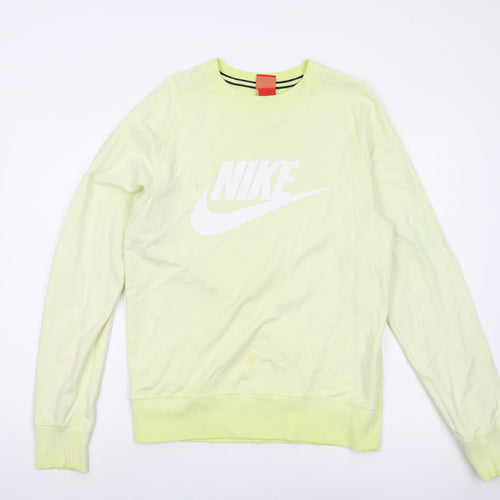 Nike Men's Green Small Pullover Sweatshirt