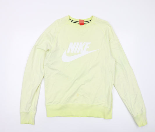 Nike Men's Green Small Pullover Sweatshirt