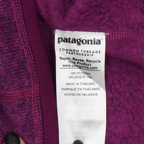 Patagonia Women's Purple Fleece Jacket M