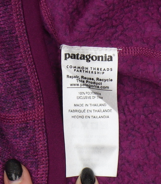 Patagonia Women's Purple Fleece Jacket M