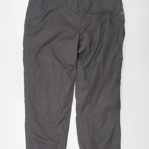 Craghoppers Women's Grey Chino Trousers Size 12