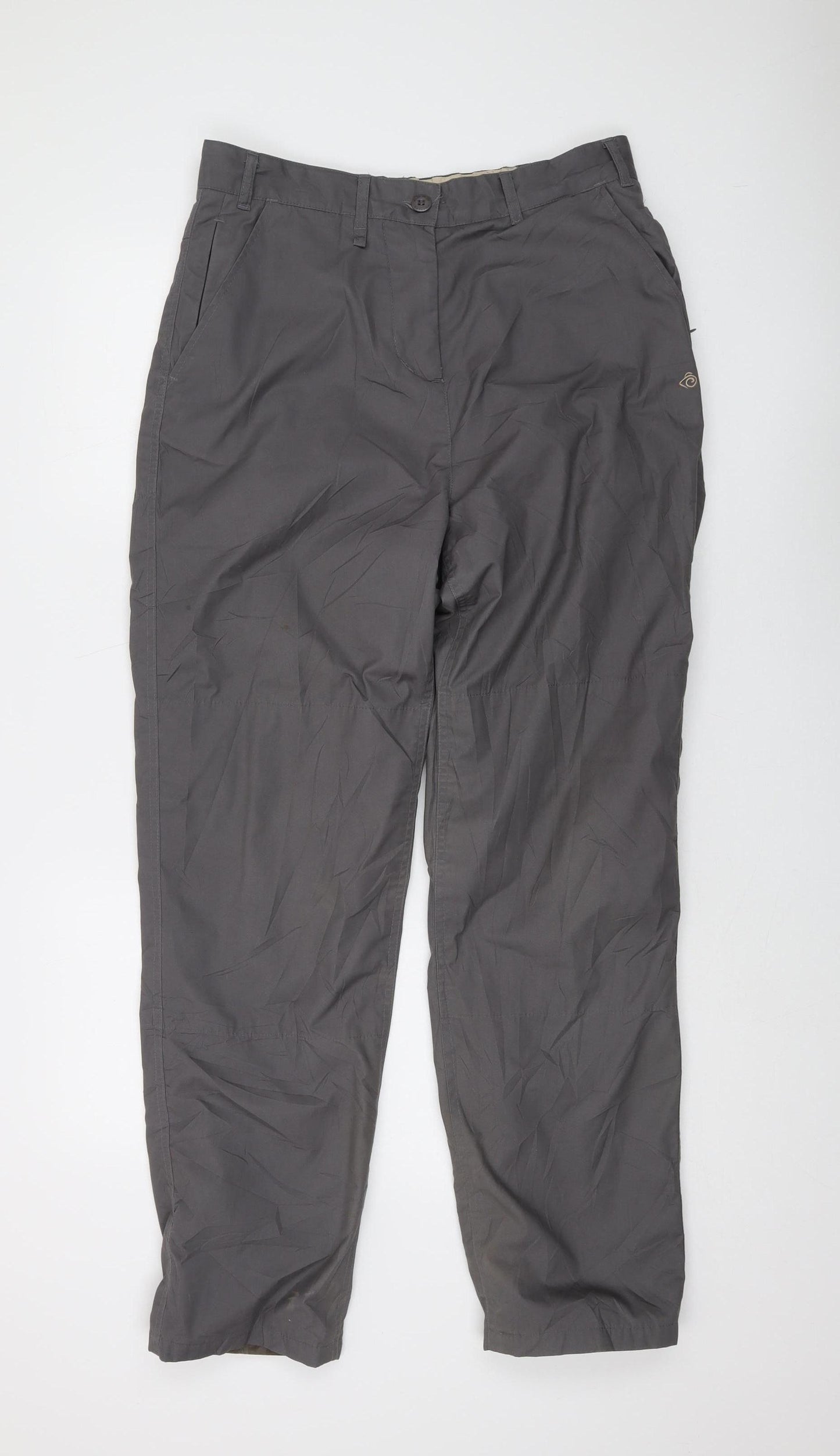 Craghoppers Women's Grey Chino Trousers Size 12