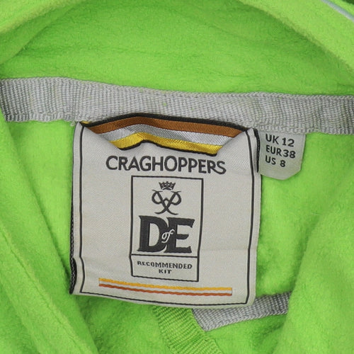 Craghoppers Women's Green Pullover Sweatshirt UK 12