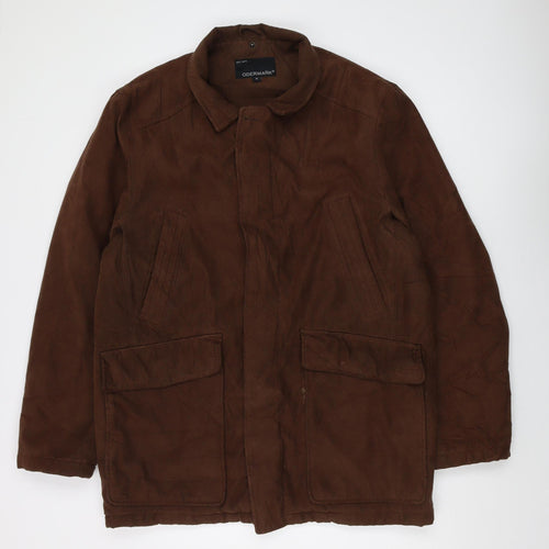 Odermark Men's Brown Regular Collared Jacket M