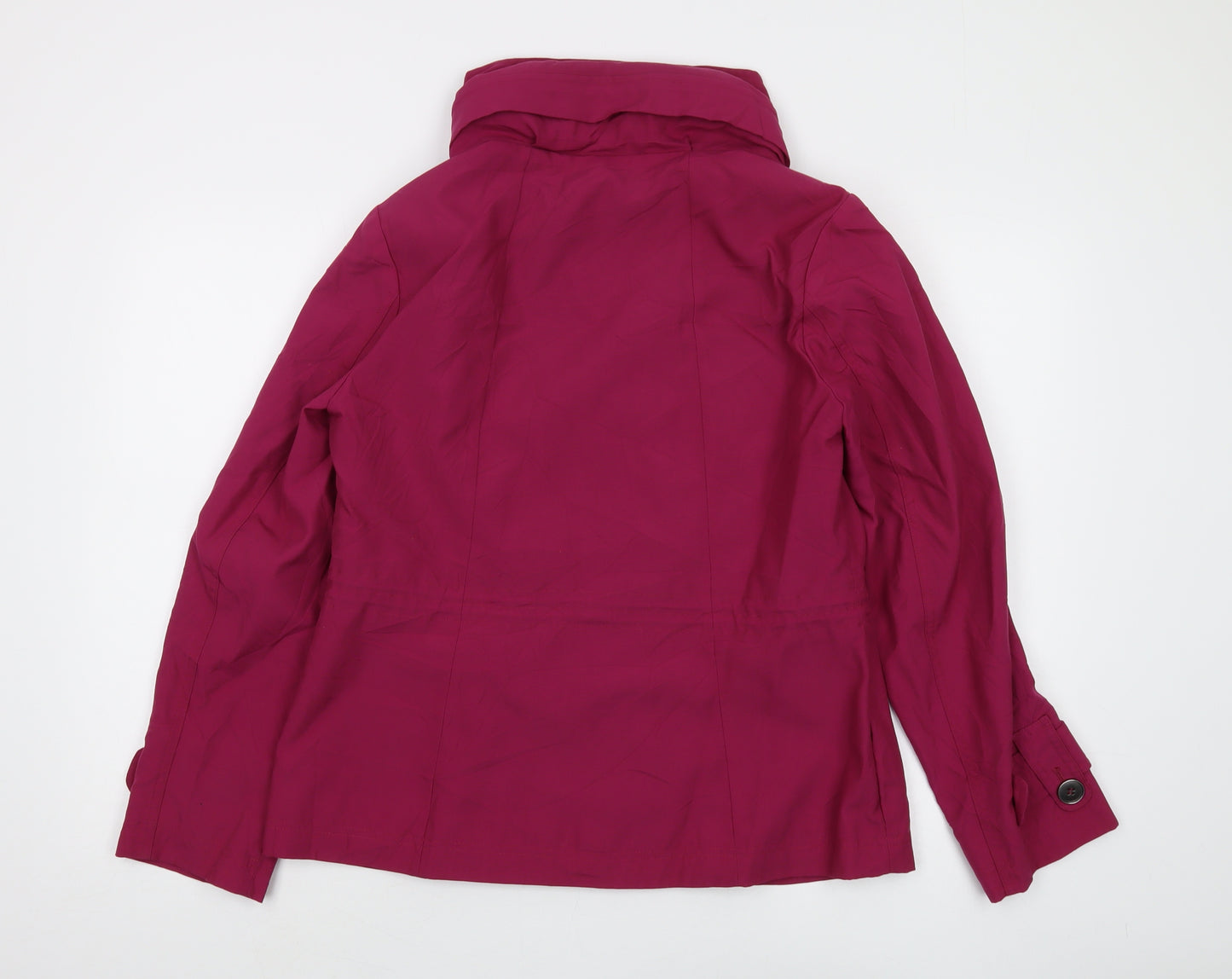 Marks and Spencer Women's Red Hooded Jacket Size 12