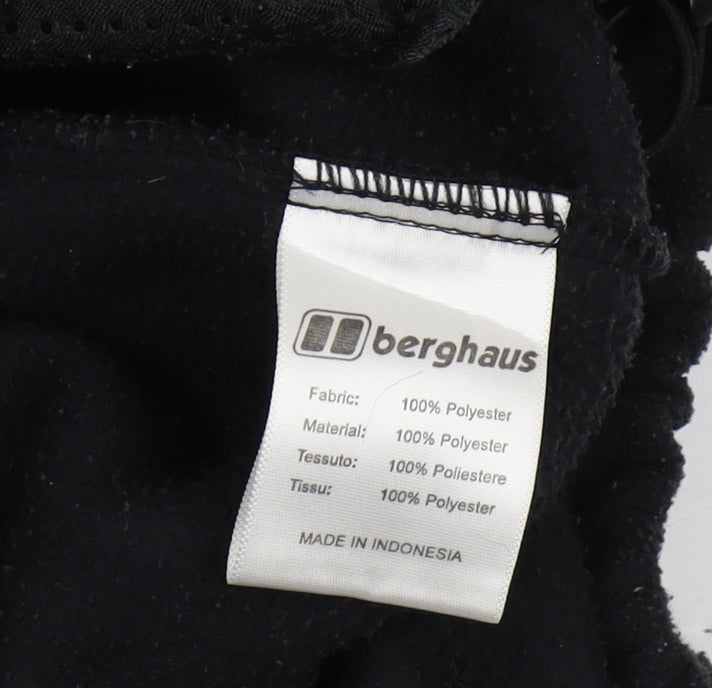 Berghaus Men's Black Fleece Jacket M Outdoor Hiking