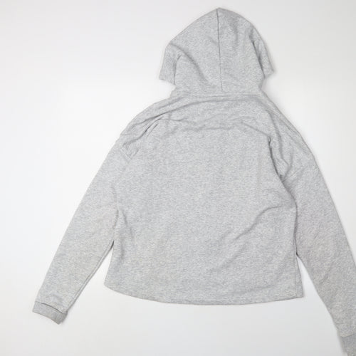 Puma Grey Full Zip Hoodie Unisex Adults XL