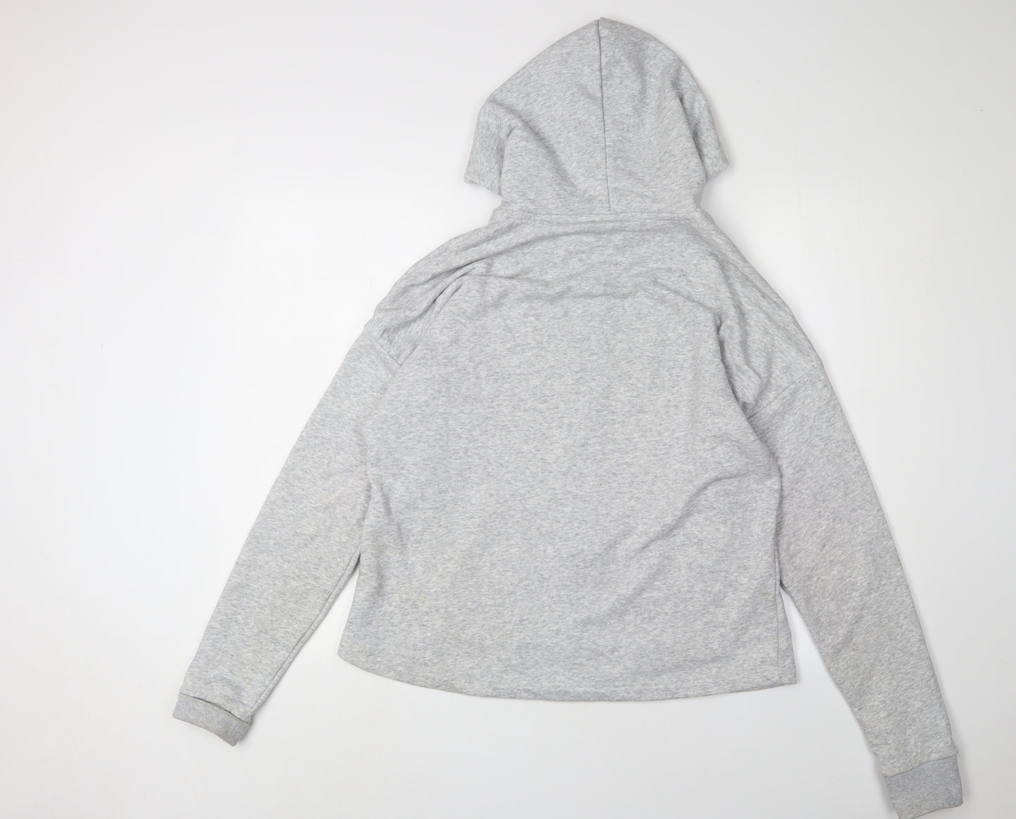 Puma Grey Full Zip Hoodie Unisex Adults XL