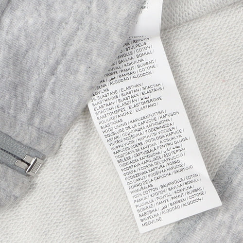Puma Grey Full Zip Hoodie Unisex Adults XL