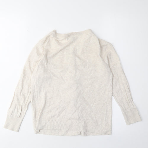 Gap Women's Beige XS Cardigan Knit 100% Cotton