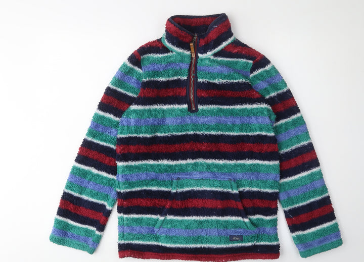 Joules Girls Multicoloured Striped Pullover Sweatshirt 11 Years