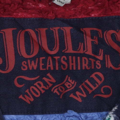 Joules Girls Multicoloured Striped Pullover Sweatshirt 11 Years