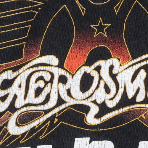 Aerosmith Band Men's Black S Graphic T-shirt Music