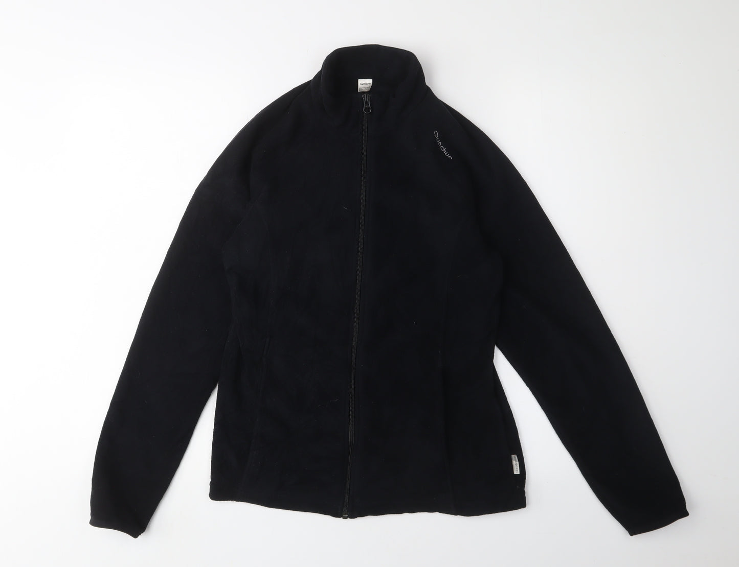 Oxylane Women's Black Fleece Jacket - Size M