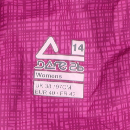 Dare 2b Women's Pink Windbreaker Jacket Size 14