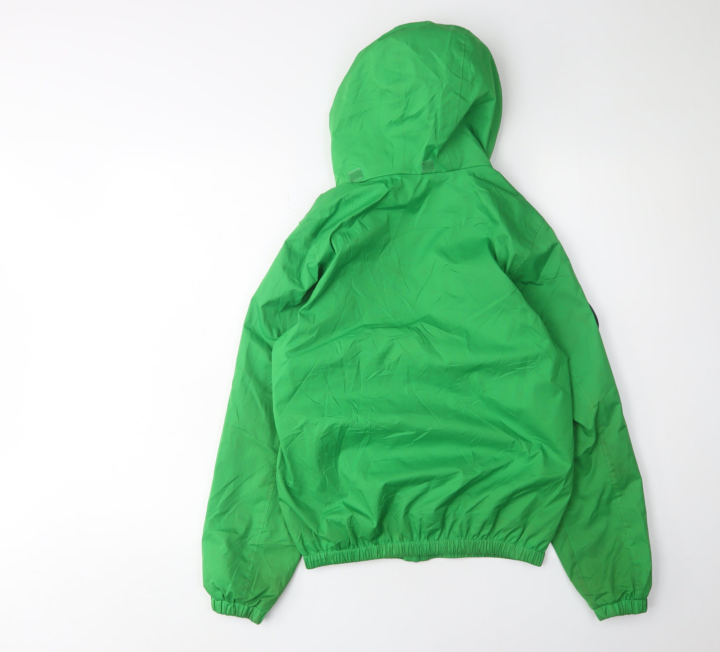 Quechua Boys Green Hooded Windbreaker Jacket 12 Years