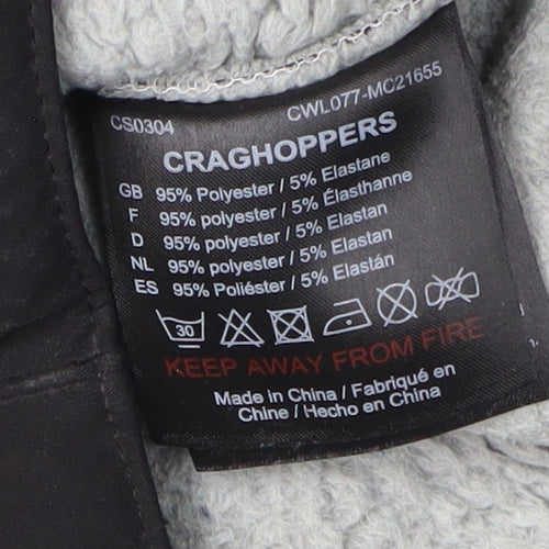 Craghoppers Women's Black Hooded Winter Jacket Size 12