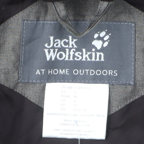 Jack Wolfskin Women's Brown Parka Jacket Size 10