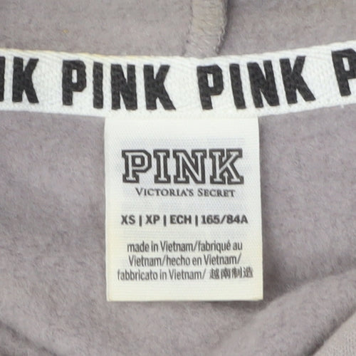 Victoria's Secret Pink Women's Grey XS Pullover Hoodie