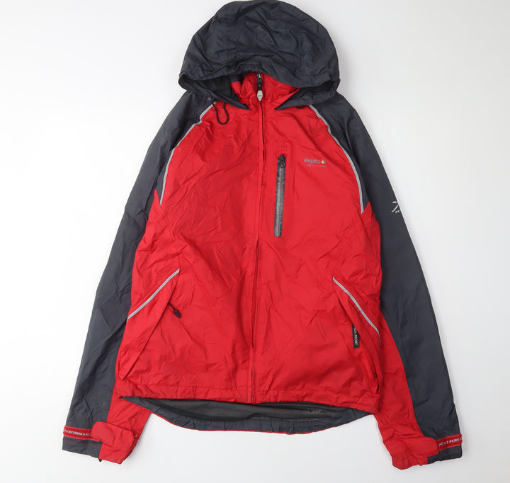 Regatta Men's Red Hooded Rain Jacket 30 Lightweight Outdoor