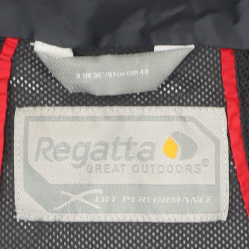 Regatta Men's Red Hooded Rain Jacket 30 Lightweight Outdoor