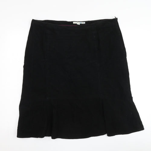 Yessica Women's Black Knee-Length Pencil Skirt, Size EUR 42