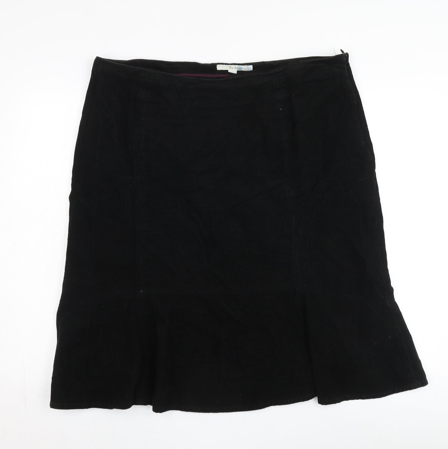 Yessica Women's Black Knee-Length Pencil Skirt, Size EUR 42