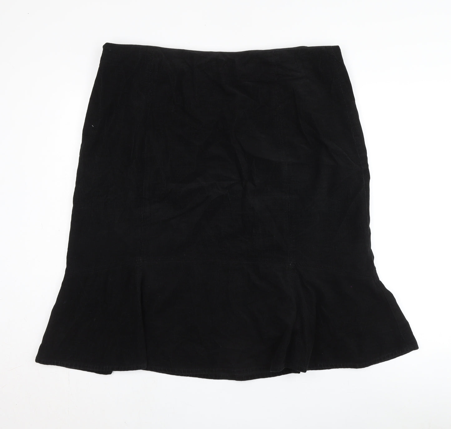 Yessica Women's Black Knee-Length Pencil Skirt, Size EUR 42