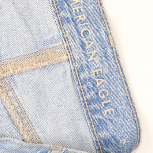 American Eagle Unisex Blue Distressed Jeans Size 10