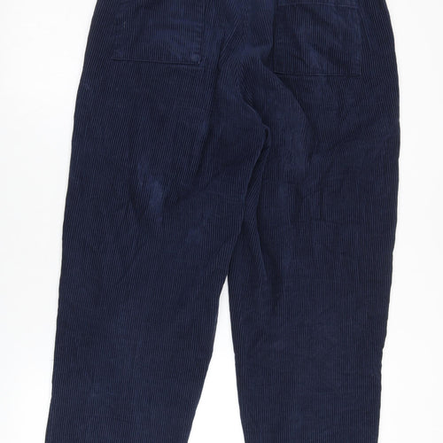 Seasalt Cornwall Blue Corduroy Trousers Size 10 Unisex