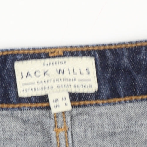 Jack Wills Women’s Blue Denim Skirt Size 10 Casual