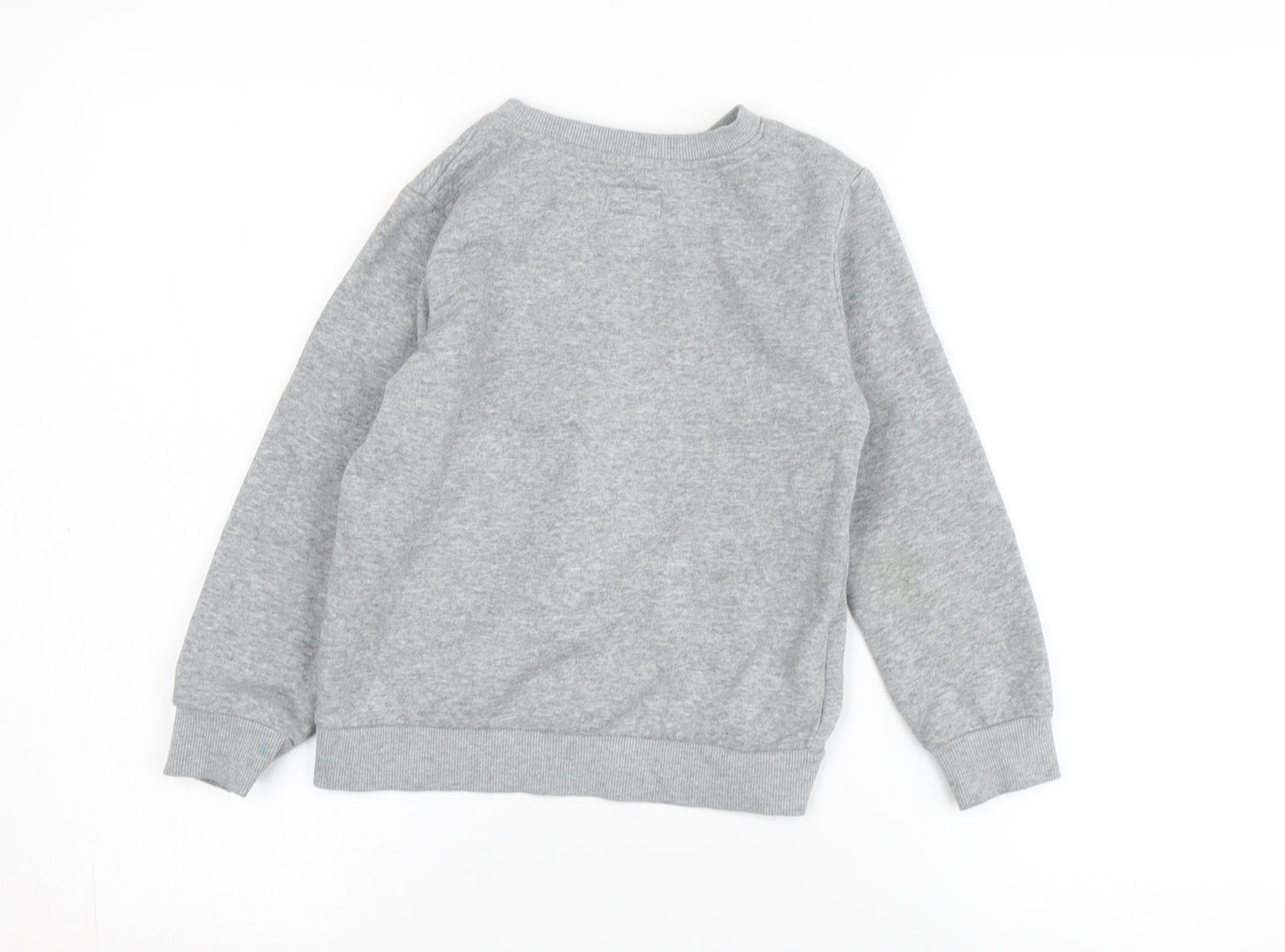 Converse Grey Kids' Sweatshirt, 7-8 Years, Graphic Print, Casual