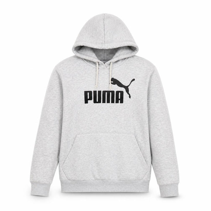 Puma Boys Grey Logo Hoodie 2XS Pullover