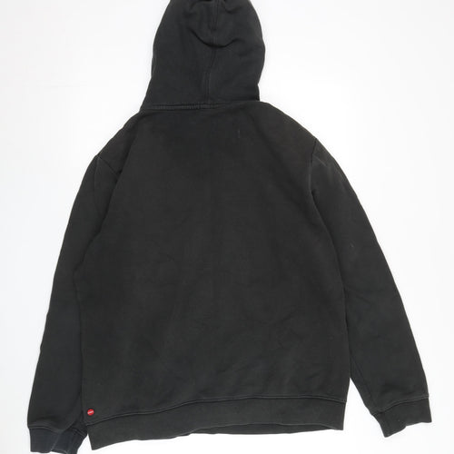 O'Neill Men’s Black Pullover Hoodie M Logo