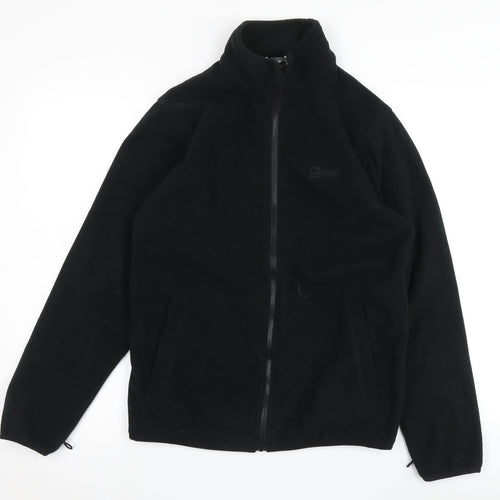 Hi Gear Women’s Black Fleece Jacket, Size 14, Outdoor Casual