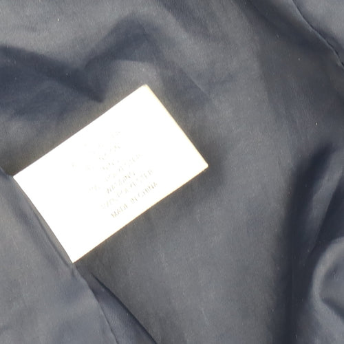 CC Women's Blue Parka Jacket - Size 10