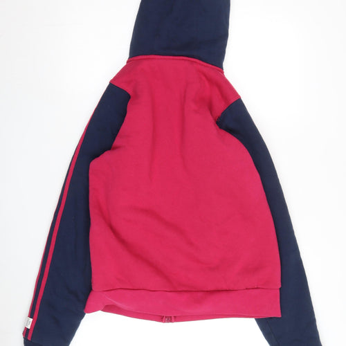 Lonsdale Women’s Red Hooded Jacket, Size 16