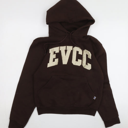 Russell Athletic Brown XS Unisex Hoodie