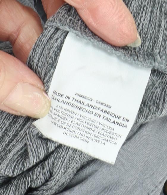 Nike Men's Grey Hooded Jacket M Full Zip