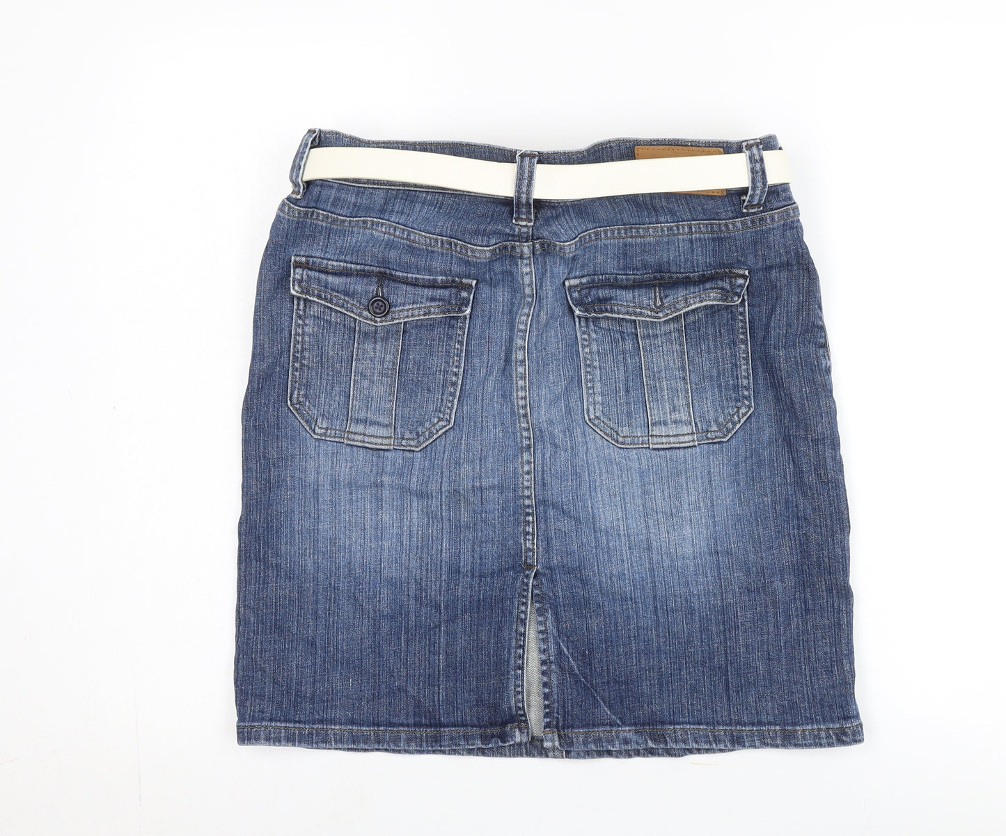 Gap Women's Blue Denim Skirt Size 12, Casual Staple