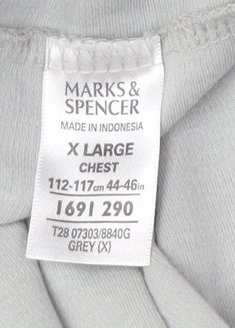 Marks and Spencer Men's Grey XL Golf Polo