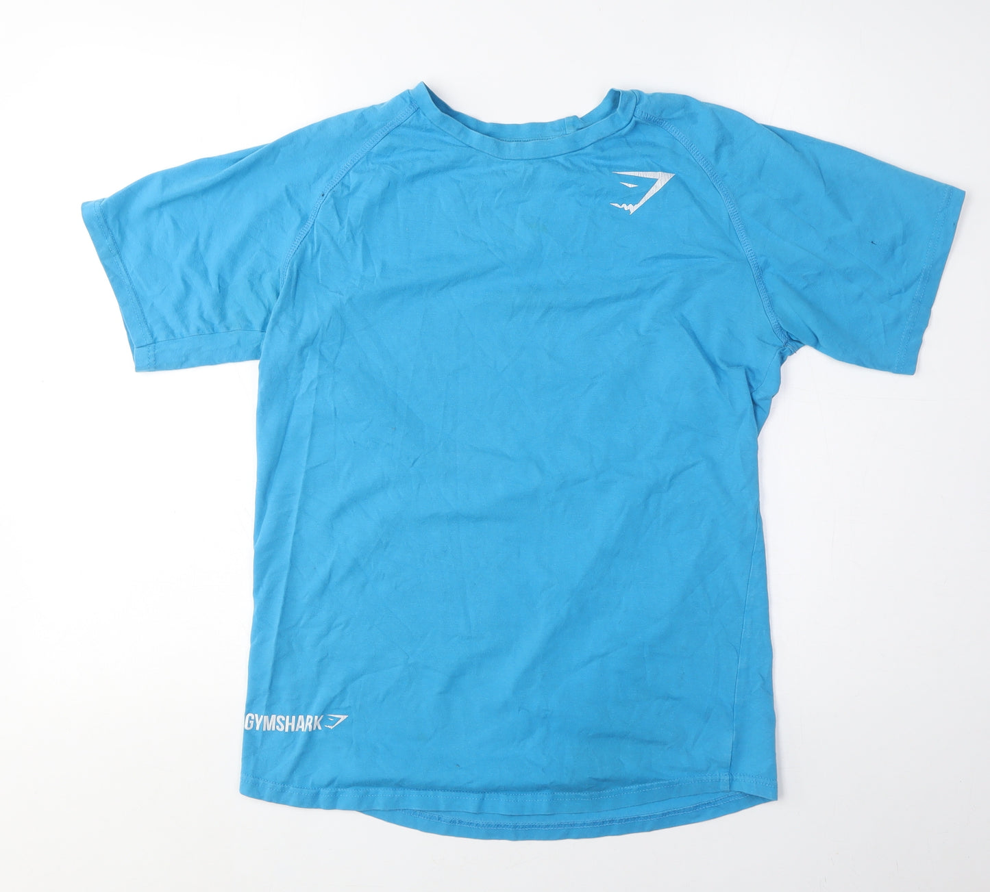 Gymshark Men's Blue Athletic Fit T-Shirt M