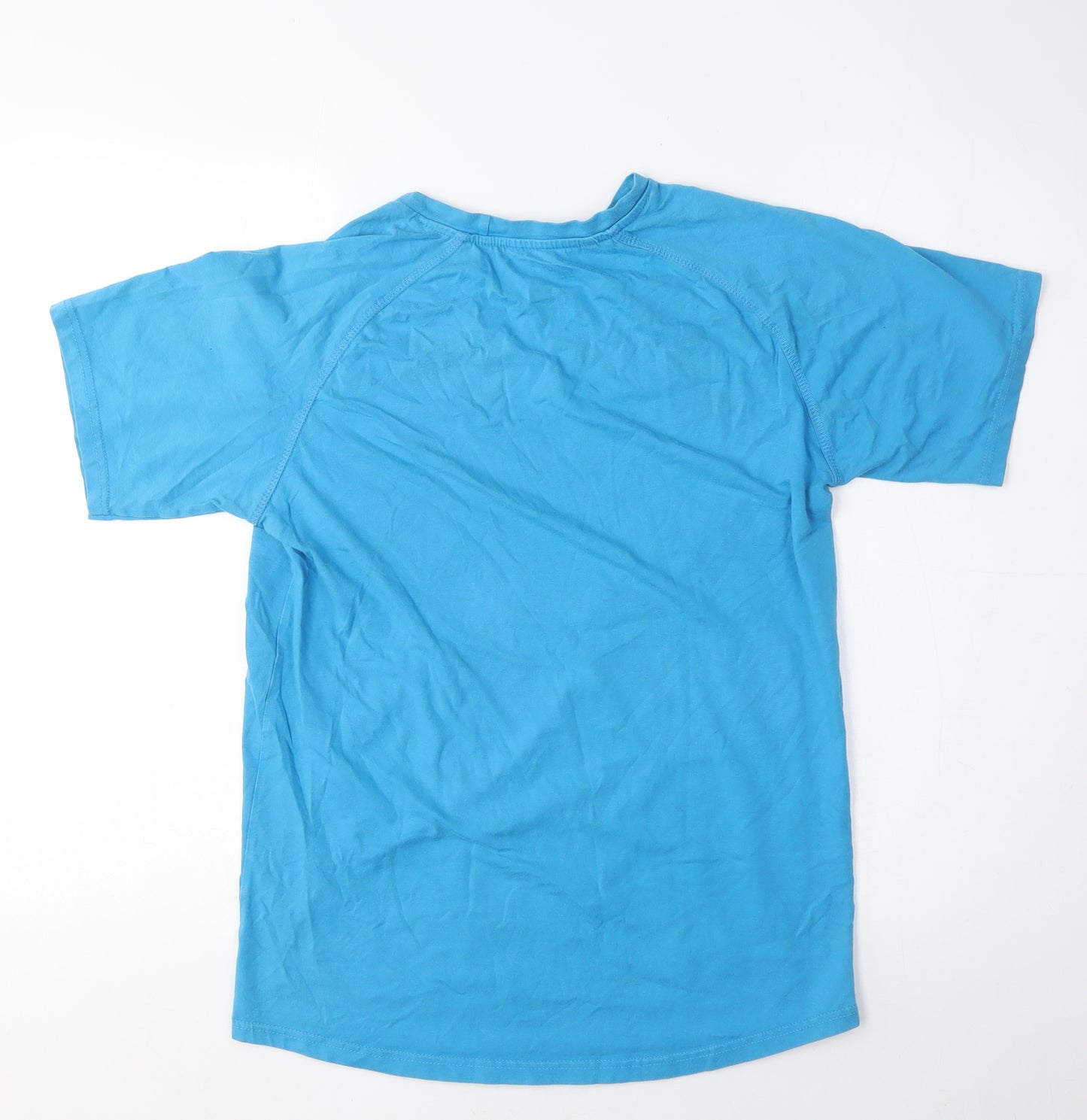 Gymshark Men's Blue Athletic Fit T-Shirt M