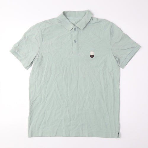 Stanley and Stella Men's Green Medium Polo