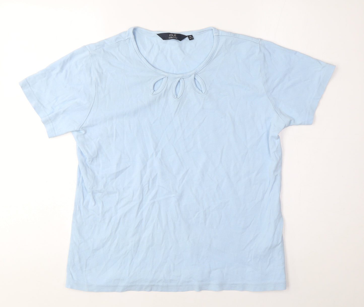 Isle Essentials Women's Blue M Cotton T-Shirt